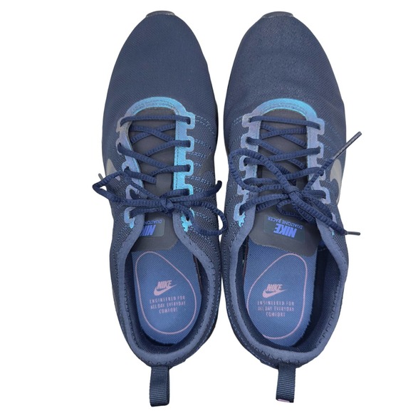 Nike | Women | Blue Dualtone Racer Mesh Running Shoes | Size 8 - Picture 5 of 12